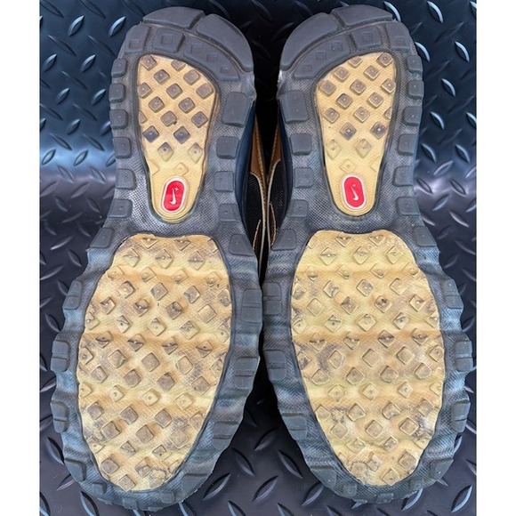 Nike Air Max 24/7 Metallic Gold Black 397252-015 Mens sneakers size 9 - Picture 7 of 8